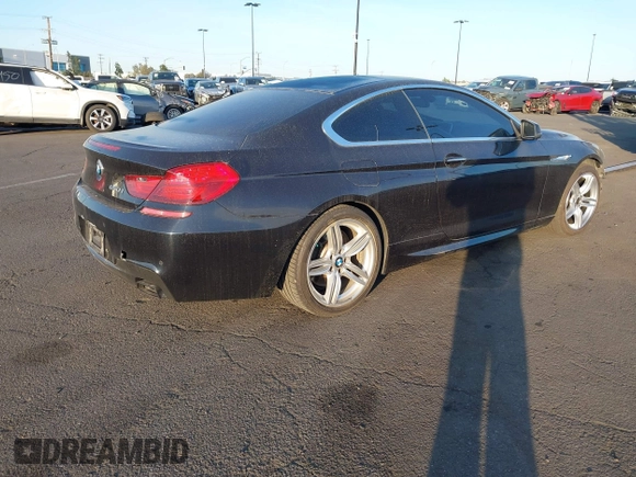2012 BMW 6 Series 650i with VIN WBALX3C56CDV77689, listed as a IAAI auction lot 41840326 with 92,218 mi miles. Bid and sale history available at carsss.com. Image 4.
