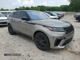 2020 Land Rover Range Rover Velar S with VIN SALYB2FV3LA253932, listed as a Copart auction lot 59882415 with 48,810 mi miles and Salvage title. Bid and sale history available at DreamBid. Image 4.