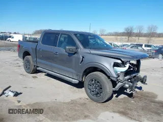 2024 Ford F-150 XLT with VIN 1FTFW3L52RKD71650, listed as a IAAI auction lot 41686193 with 7,474 mi miles. Bid and sale history available at carsss.com. Image 1.