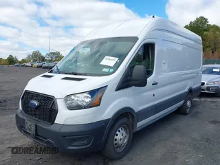 2022 Ford Transit Cargo with VIN 1FTBR3U85NKA64529, listed as a IAAI auction lot 40581639 with 70,680 mi miles and . Bid and sale history available at DreamBid. Image 2.