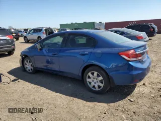 2015 Honda Civic LX with VIN 2HGFB2F57FH558226, listed as a Copart auction lot 54951525 with Not provided miles and Salvage title. Bid and sale history available at DreamBid. Image 2.