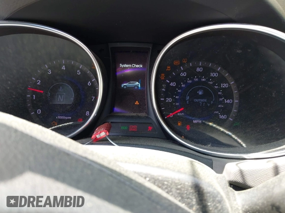 2014 Hyundai Santa Fe with VIN 5XYZUDLB6EG218980, listed as a IAAI auction lot 42391630 with 136,710 mi miles and . Bid and sale history available at DreamBid. Image 7.