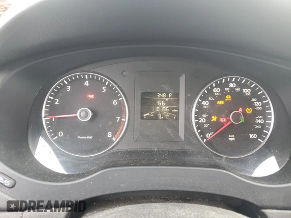 2012 Volkswagen Jetta SE с VIN 3VWDP7AJ6CM374558, выставлен на аукционе Copart как лот 57090335 с пробегом 110 196 миль миль и Чистый • Clean title. История ставок и продаж доступна на DreamBid. Изображение 9.