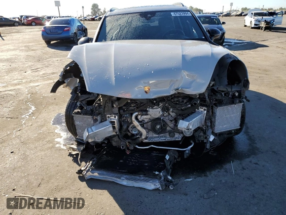 2021 Porsche Cayenne GTS with VIN WP1AG2AY3MDA34642, listed as a Copart auction lot 67523994 with 23,348 mi miles and Salvage title. Bid and sale history available at DreamBid. Image 5.