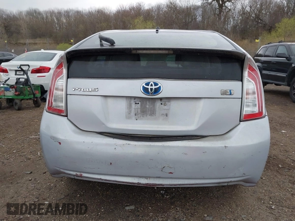 2012 Toyota Prius One with VIN JTDKN3DU5C5449903, listed as a IAAI auction lot 42070487 with 399,464 mi miles. Bid and sale history available at carsss.com. Image 16.