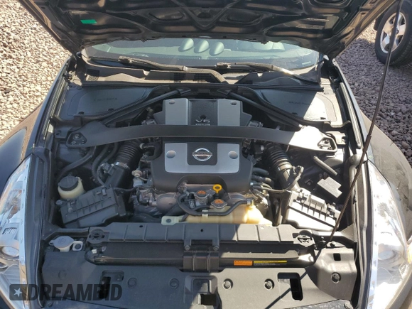 2017 Nissan 370Z with VIN JN1AZ4EH8HM952185, listed as a Copart auction lot 49923725 with 45,058 mi miles and Salvage title. Bid and sale history available at DreamBid. Image 11.