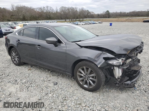 2020 Mazda 6 Sport with VIN JM1GL1UM3L1516442, listed as a Copart auction lot 43946845 with 78,616 mi miles and Salvage Title. Bid and sale history available at DreamBid. Image 4.