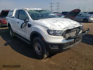 2022 Ford Ranger XL with VIN 1FTER1FH8NLD50996, listed as a Copart auction lot 59940184 with 34,684 mi miles and Salvage Title. Bid and sale history available at carsss.com. Image 4.