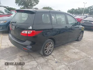 2012 Mazda 5 Grand Touring with VIN JM1CW2DL9C0134697, listed as a IAAI auction lot 41976481 with 224,946 mi miles. Bid and sale history available at carsss.com. Image 4.