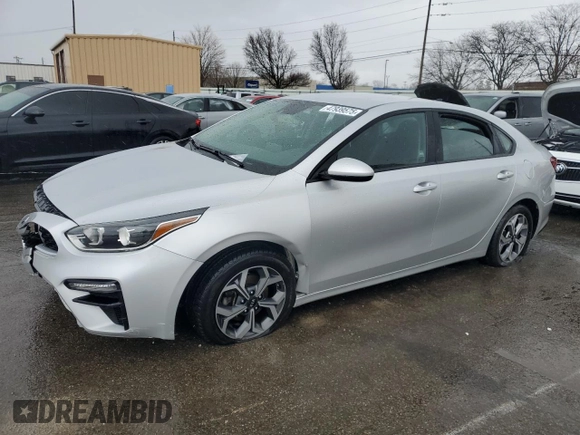 2020 Kia Forte LXS with VIN 3KPF24AD0LE187832, listed as a Copart auction lot 47939575 with 0 mi miles and Salvage Title. Bid and sale history available at carsss.com. Image 1.