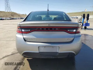 2015 Dodge Dart SXT with VIN 1C3CDFBB6FD364755, listed as a Copart auction lot 52641815 with 128,557 mi miles and Salvage Title. Bid and sale history available at carsss.com. Image 6.