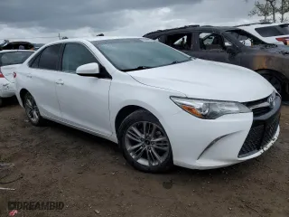 2015 Toyota Camry XLE with VIN 4T1BF1FK8FU044394, listed as a Copart auction lot 50955565 with 81,501 mi miles and Salvage Title. Bid and sale history available at carsss.com. Image 4.