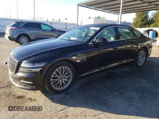 2023 Genesis G80 2.5T with VIN KMTGB4SC5PU197436, listed as a Copart auction lot 82899644 with 24,357 mi miles and Non Repairable. Bid and sale history available at carsss.com. Image 1.