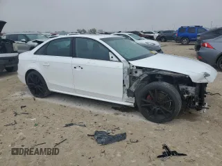 2013 Audi S4 Prestige with VIN WAUKGAFL6DA192503, listed as a Copart auction lot 82304814 with 120,523 mi miles and Salvage Title. Bid and sale history available at carsss.com. Image 4.