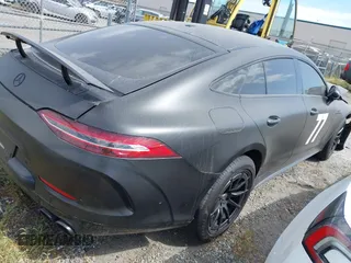 2019 Mercedes-Benz AMG GT with VIN WDD7X6BB6KA007629, listed as a IAAI auction lot 41782028 with 69,815 mi miles. Bid and sale history available at carsss.com. Image 4.