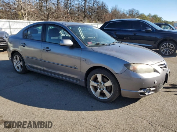 2005 Mazda 3 s with VIN JM1BK323351343009, listed as a Copart auction lot 45274015 with 124,019 mi miles and Clean Title. Bid and sale history available at carsss.com. Image 4.