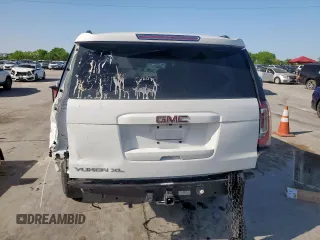 2019 GMC Yukon XL SLT with VIN 1GKS2GKC5KR363643, listed as a Copart auction lot 52749525 with 92,872 mi miles and Salvage title. Bid and sale history available at DreamBid. Image 6.