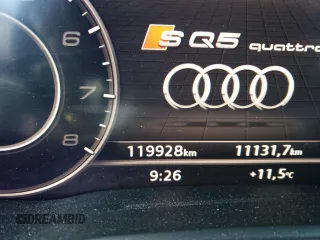 2018 Audi SQ5 Prestige with VIN WA1C4AFY1J2021704, listed as a Copart auction lot 76020664 with 119,928 mi miles and Salvage Title. Bid and sale history available at DreamBid. Image 9.