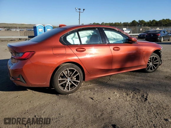 2020 BMW 3 Series 330i xDrive with VIN WBA5R7C0XLFH66853, listed as a Copart auction lot 68100822 with 19,005 mi miles and . Bid and sale history available at DreamBid. Image 3.