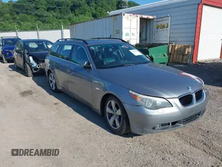 2006 BMW 5 Series 530xi with VIN WBANN73576CN00345, listed as a IAAI auction lot 39526044 with 158,525 mi miles and . Bid and sale history available at carsss.com. Image 1.