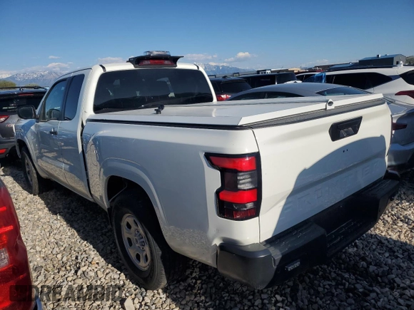 2024 Nissan Frontier S with VIN 1N6ED1CL9RN657883, listed as a Copart auction lot 52134545 with 7,602 mi miles and Clean title. Bid and sale history available at DreamBid. Image 2.