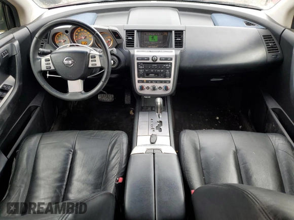 2007 Nissan Murano SL with VIN JN8AZ08W77W665623, listed as a Copart auction lot 54952035 with 208,076 mi miles and Salvage title. Bid and sale history available at DreamBid. Image 8.