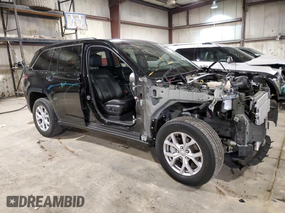 2022 Jeep Grand Cherokee Limited с VIN 1C4RJHBG8N8593788, выставлен на аукционе Copart как лот 59116135 с пробегом 25 321 миль миль и Списание • Salvage title. История ставок и продаж доступна на DreamBid. Изображение 4.