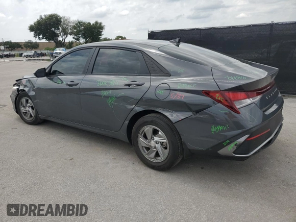 2024 Hyundai Elantra SE with VIN KMHLL4DGXRU814158, listed as a Copart auction lot 64657335 with 13,995 mi miles and Non repairable. Bid and sale history available at DreamBid. Image 2.
