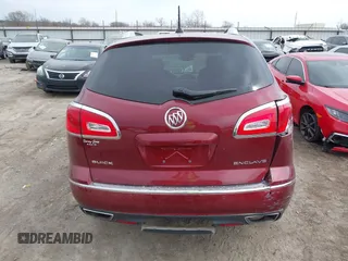 2017 Buick Enclave Leather with VIN 5GAKRBKD7HJ317839, listed as a IAAI auction lot 41758121 with 77,671 mi miles and . Bid and sale history available at DreamBid. Image 16.