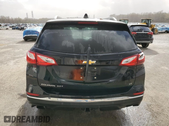 2020 Chevrolet Equinox LT with VIN 3GNAXLEX5LL287325, listed as a Copart auction lot 49052885 with 51,182 mi miles and Salvage Title. Bid and sale history available at carsss.com. Image 6.