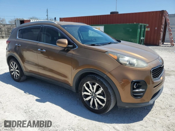 2017 Kia Sportage EX with VIN KNDPN3ACXH7169164, listed as a Copart auction lot 53031165 with 51,793 mi miles and Salvage Title. Bid and sale history available at carsss.com. Image 4.