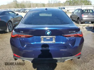 2023 BMW i4 eDrive40 with VIN WBY73AW0XPFP94563, listed as a Copart auction lot 44131364 with 5,089 mi miles. Bid and sale history available at carsss.com. Image 6.