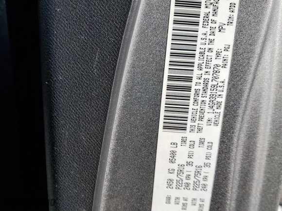 2009 Jeep Wrangler Unlimited X with VIN 1J4GA39159L707870, listed as a Copart auction lot 48561765 with 185,578 mi miles and Non Repairable. Bid and sale history available at carsss.com. Image 14.