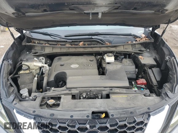 2022 Nissan Murano SL with VIN 5N1AZ2CJ3NC112559, listed as a Copart auction lot 87326144 with 47,136 mi miles and Salvage Title. Bid and sale history available at carsss.com. Image 13.