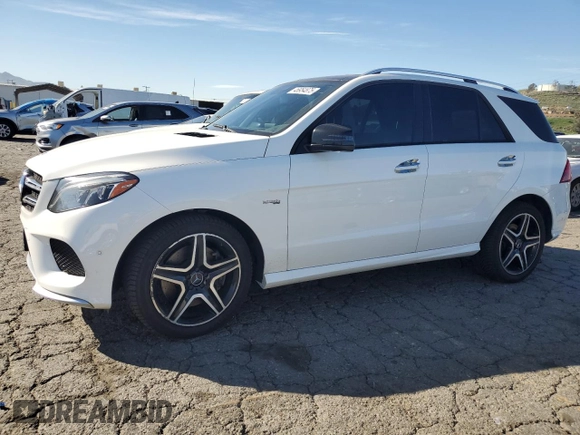 2018 Mercedes-Benz GLE 43 AMG with VIN 4JGDA6EB5JB015946, listed as a Copart auction lot 46954875 with 195,203 mi miles and Clean Title. Bid and sale history available at DreamBid. Image 1.