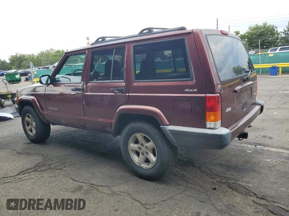 2000 Jeep Cherokee with VIN 1J4FF48SXYL198290, listed as a Copart auction lot 66026705 with 201,409 mi miles and Clean title. Bid and sale history available at DreamBid. Image 2.