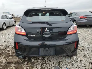 2022 Mitsubishi Mirage ES with VIN ML32AUHJ2NH005710, listed as a Copart auction lot 57779605 with 57,677 mi miles and Salvage title. Bid and sale history available at DreamBid. Image 6.