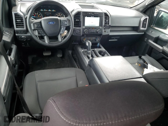 2018 Ford F-150 XL with VIN 1FTEW1CP0JKD97301, listed as a Copart auction lot 53729285 with 118,440 mi miles and Salvage Title. Bid and sale history available at carsss.com. Image 8.