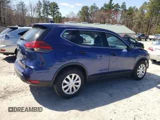 2017 Nissan Rogue S with VIN KNMAT2MT7HP550018, listed as a Copart auction lot 53234855 with 130,451 mi miles and Salvage Title. Bid and sale history available at DreamBid. Image 3.
