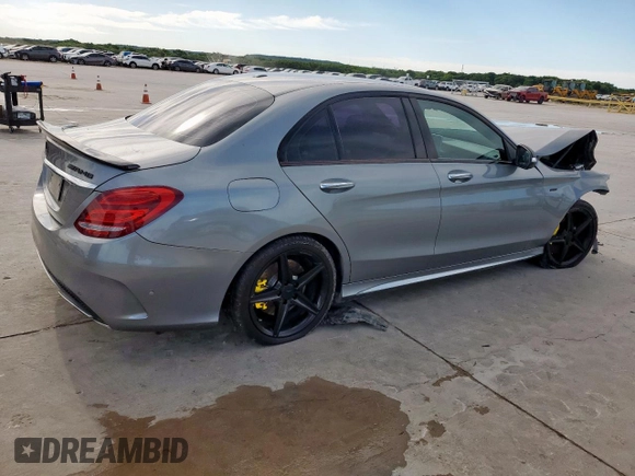 2016 Mercedes-Benz C 450 AMG с VIN 55SWF6EB6GU107831, выставлен на аукционе Copart как лот 57069525 с пробегом 93 756 миль миль и Списание • Salvage title. История ставок и продаж доступна на DreamBid. Изображение 3.