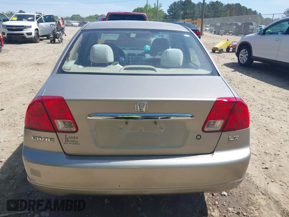 2003 Honda Civic LX z VIN 2HGES16583H538021, wystawiony jako IAAI lot #42063516 z przebiegiem 218 549 mil mil oraz . Historia ofert i sprzedaży dostępna na DreamBid. Obrazek 16.