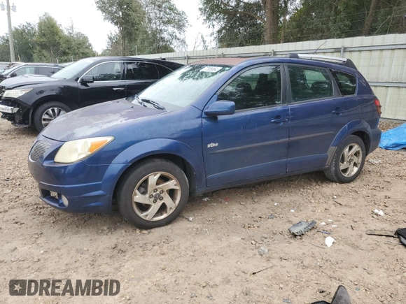 2005 Pontiac Vibe with VIN 5Y2SL63895Z441276, listed as a Copart auction lot 77806864 with Not Provided miles and Salvage Title. Bid and sale history available at carsss.com. Image 1.