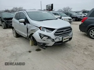 2020 Ford EcoSport SE z VIN MAJ3S2GE5LC367974, wystawiony jako Copart lot #47591935 z przebiegiem 71 708 mil mil oraz Szkoda całkowita • Salvage title. Historia ofert i sprzedaży dostępna na DreamBid. Obrazek 12.