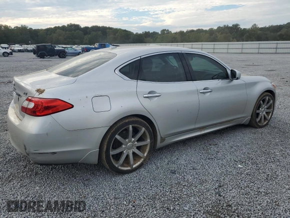 2012 Infiniti M37 with VIN JN1BY1AP4CM330968, listed as a Copart auction lot 74670564 with 0 mi miles and Salvage Title. Bid and sale history available at carsss.com. Image 3.