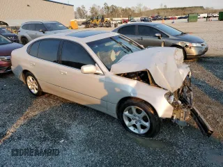 2001 Lexus GS 300 with VIN JT8BD69S710148070, listed as a Copart auction lot 50574035 with 159,555 mi miles and Salvage Title. Bid and sale history available at DreamBid. Image 4.