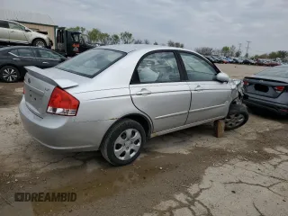 2009 Kia Spectra LX z VIN KNAFE221695650865, wystawiony jako Copart lot #53807125 z przebiegiem 187 459 mil mil oraz Szkody całkowita. Historia ofert i sprzedaży dostępna na DreamBid. Obrazek 3.