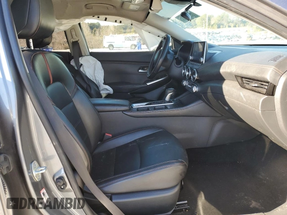 2022 Nissan Sentra SR with VIN 3N1AB8DV7NY210663, listed as a Copart auction lot 89328285 with 57,991 mi miles and Salvage Title. Bid and sale history available at carsss.com. Image 7.