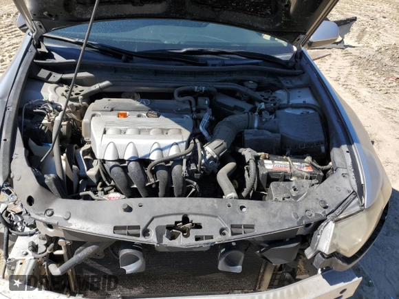 2012 Acura TSX Tech Pkg with VIN JH4CU2F65CC019296, listed as a Copart auction lot 50665225 with 191,888 mi miles and Salvage Title. Bid and sale history available at carsss.com. Image 12.
