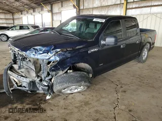 2015 Ford F-150 XL with VIN 1FTEW1CP6FKE17543, listed as a Copart auction lot 49073085 with 122,394 mi miles and Salvage Title. Bid and sale history available at carsss.com. Image 1.