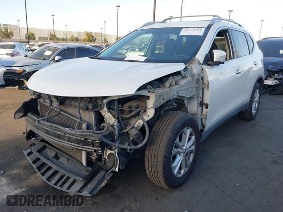 2015 Nissan Rogue SL with VIN 5N1AT2MV0FC839503, listed as a IAAI auction lot 41969452 with 113,415 mi miles and . Bid and sale history available at DreamBid. Image 18.
